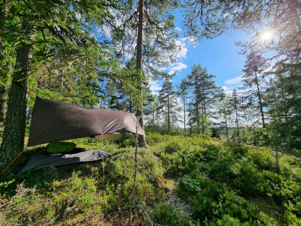 Tarp Camping Campen Sehnsucht Schweden